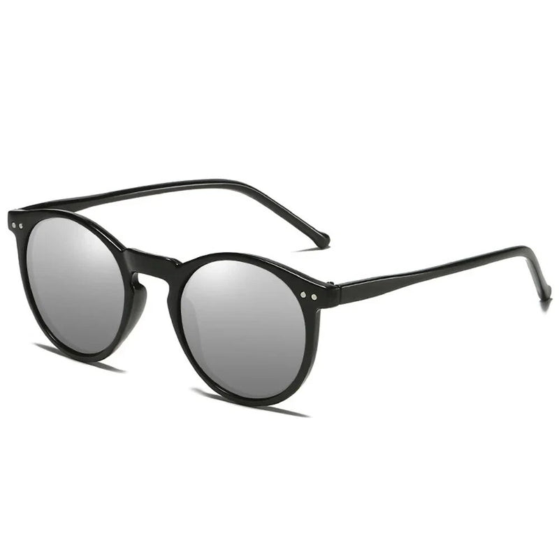 retro round polarized sunglasses, view 2 - MRSLM