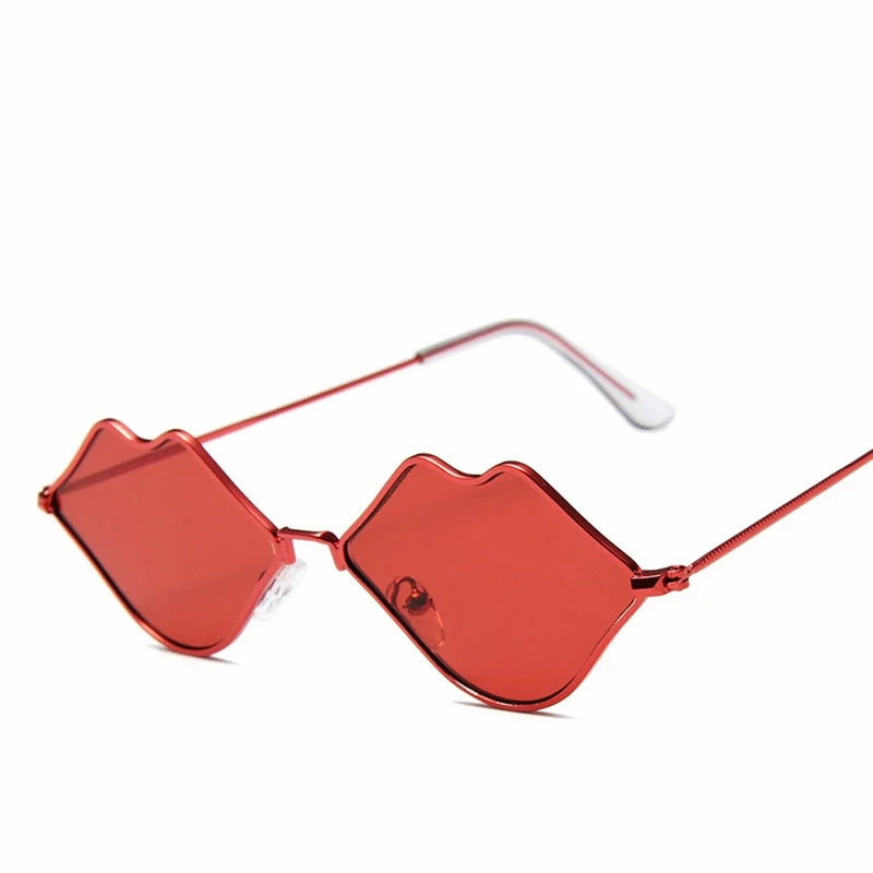 red lips cat eye sunglasses, view 6 - MRSLM