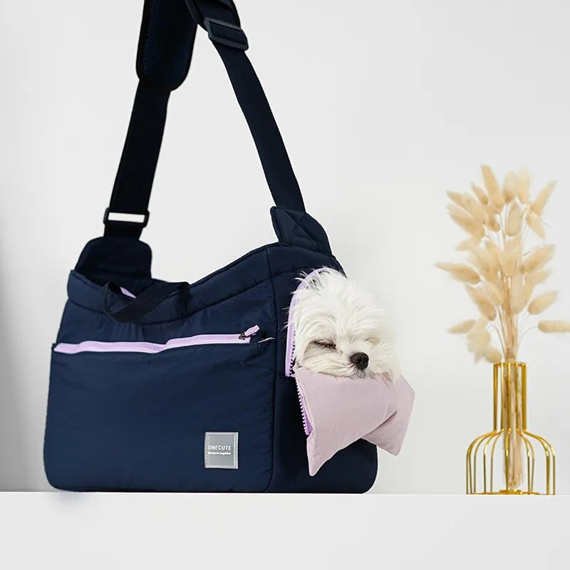 Pet carrier shoulder bag, view 3 - MRSLM