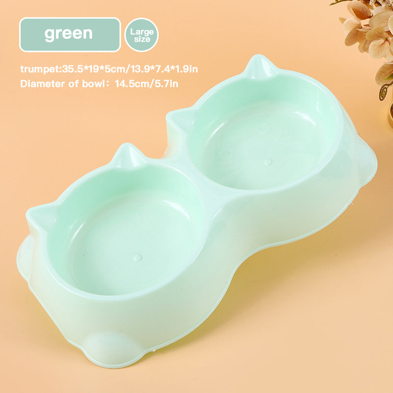 double pet bowl for cats, view 10 - MRSLM