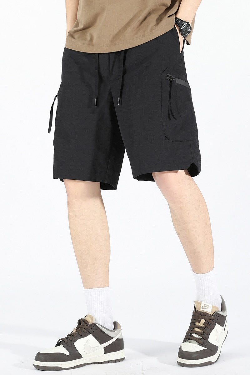 Men's thin nylon sports shorts, view 5 - MRSLM