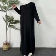 round neck long shirt dress, view 2 - MRSLM