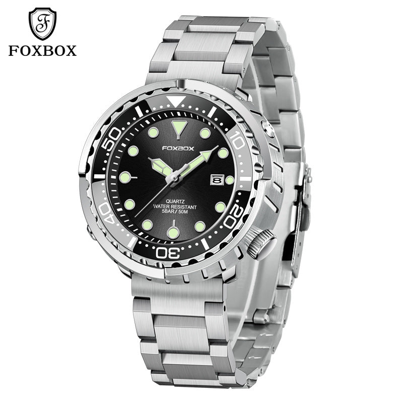 men's quartz calendar watch, view 8 - MRSLM