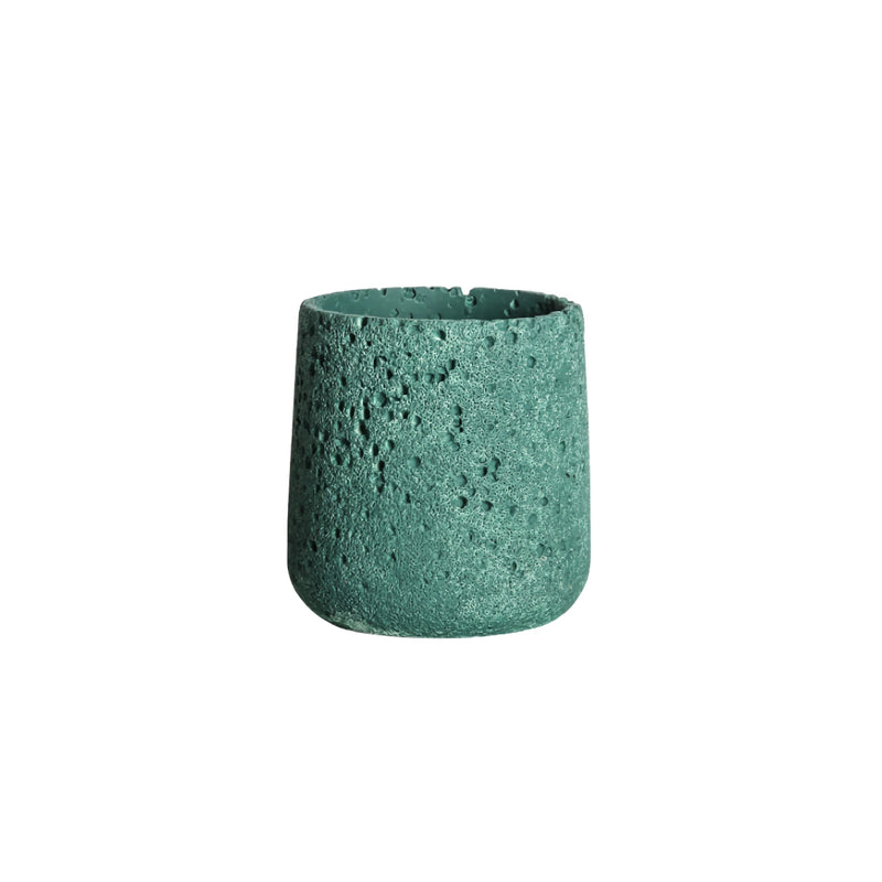 nordic perforated cement bonsai flower pot, view 21 - MRSLM