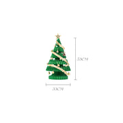 Origami paper Christmas tree ornament, view 4 - MRSLM