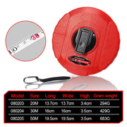double-sided fiberglass measuring tape, view 7 - MRSLM