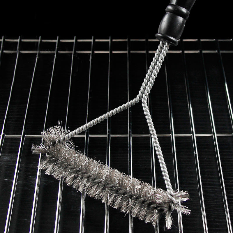 bbq grill cleaning brush, view 3 - MRSLM