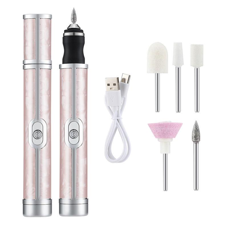 electric nail polishing machine, view 2 - MRSLM