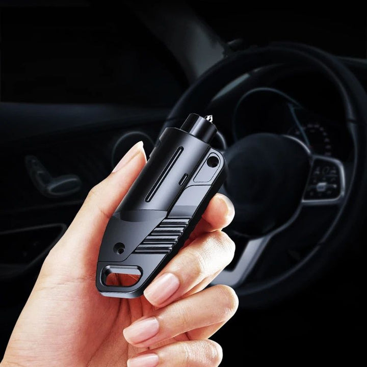 Auto Safety Escape Tool - Seat Belt Cutter & Window Breaker