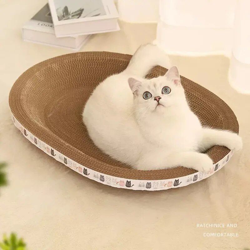 corrugated cat scratcher, view 7 - MRSLM