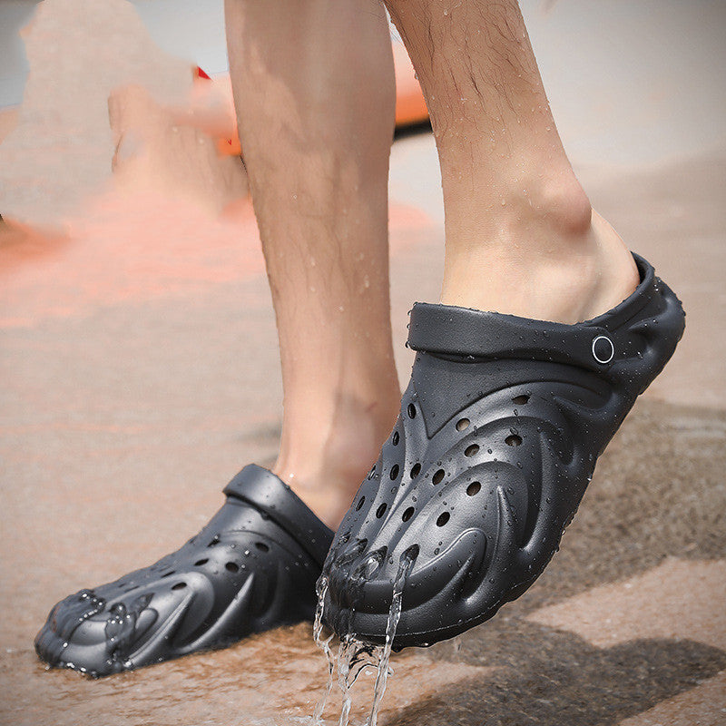 men's summer half slippers, view 8 - MRSLM