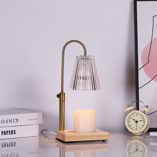 retro candle warmer lamp, view 2 - MRSLM