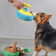 bite-resistant interactive dog chew toy, view 4 - MRSLM