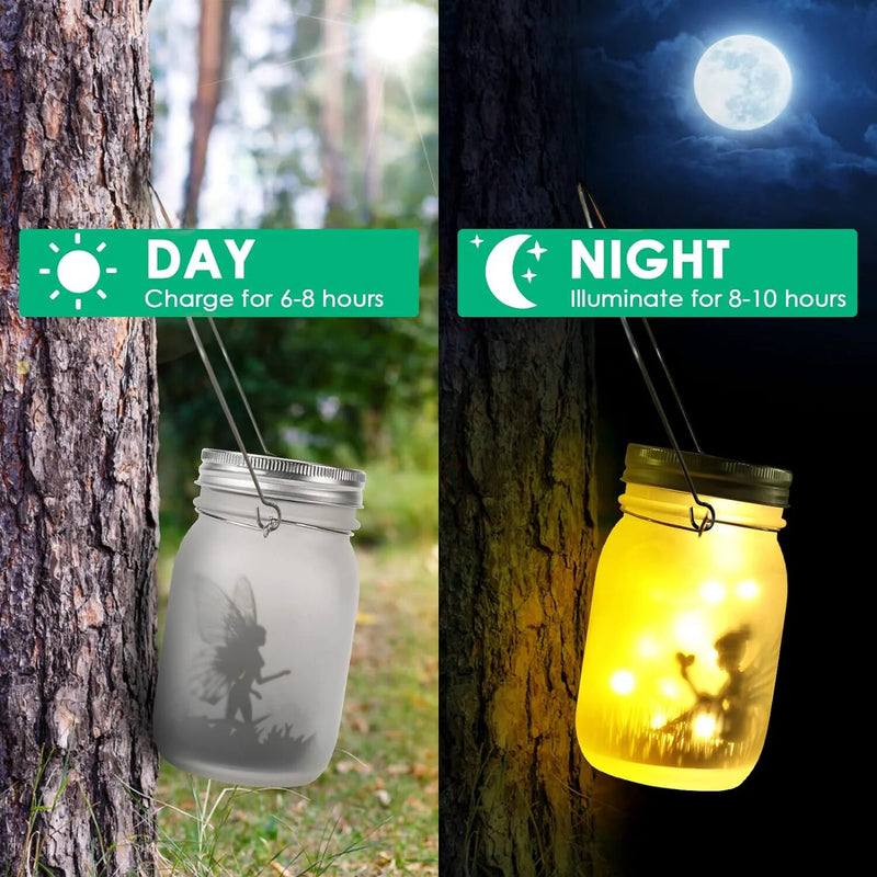 solar fairy light lantern, view 5 - MRSLM