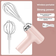 wireless electric food mixer, view 2 - MRSLM