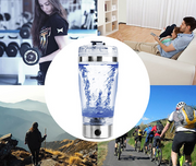 electric USB rechargeable protein shaker cup, view 7 - MRSLM