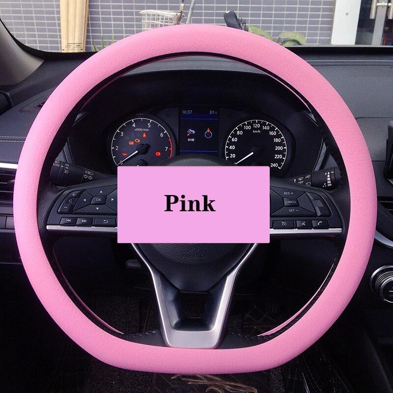 universal silicone steering wheel cover, view 2 - MRSLM