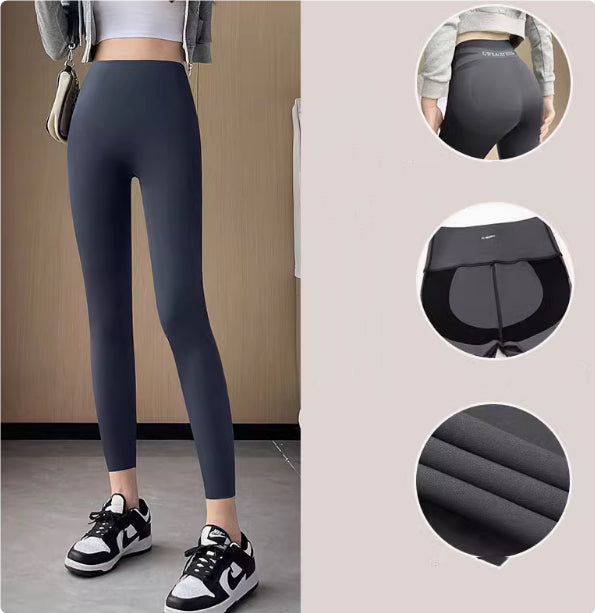 Women's lamb fleece-lined leggings, view 7 - MRSLM