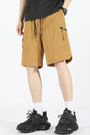 Men's thin nylon sports shorts, view 9 - MRSLM