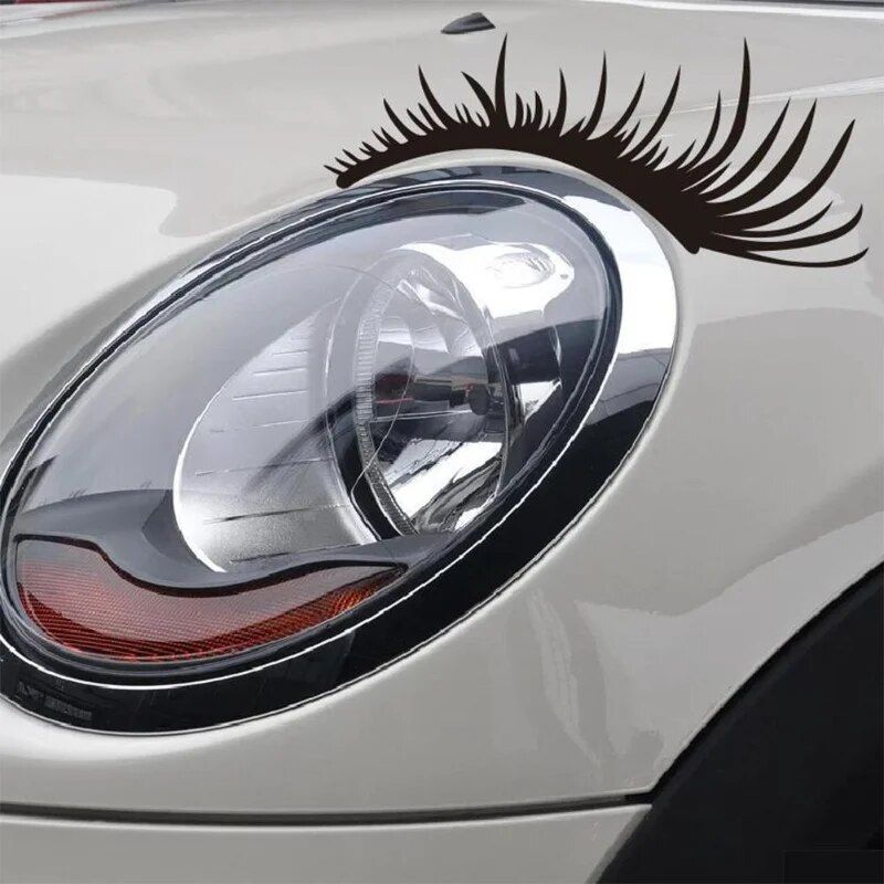 reflective car headlight eyebrow stickers - MRSLM