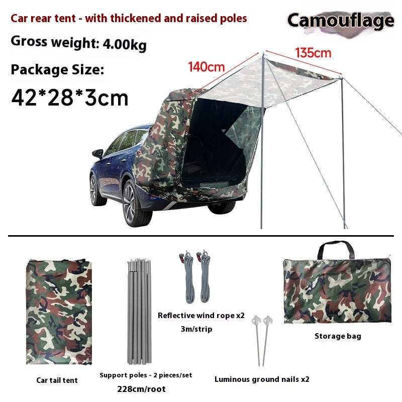 camping rear tent, view 4 - MRSLM