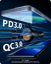 bluetooth 5.3 fm transmitter with pd20w car charger, view 4 - MRSLM