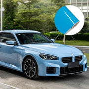 ultra glossy light blue car wrap vinyl, view 3 - MRSLM