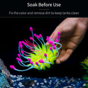 glowing coral aquarium decoration, view 11 - MRSLM