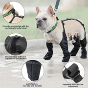 adjustable waterproof dog shoes, view 5 - MRSLM