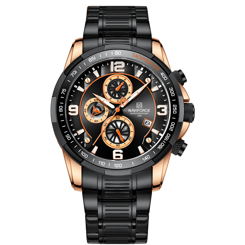 men's vintage quartz watch 46mm, view 7 - MRSLM