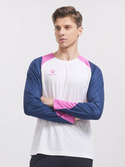 men's quick-dry long sleeve training shirt, view 8 - MRSLM
