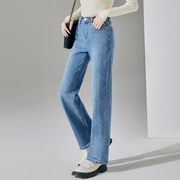 vintage straight leg jeans for women - MRSLM