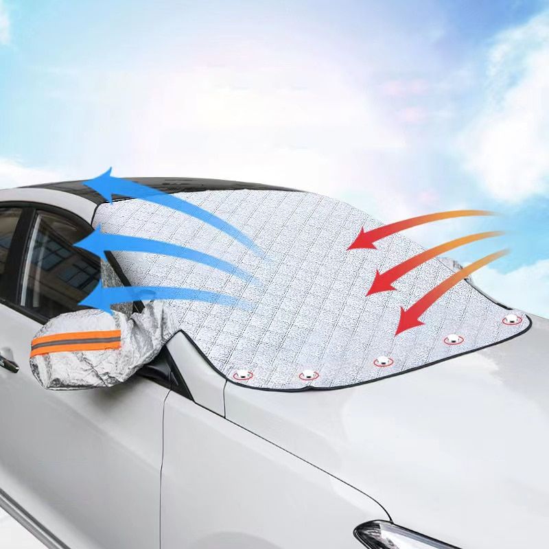 magnetic car windshield protector, view 3 - MRSLM