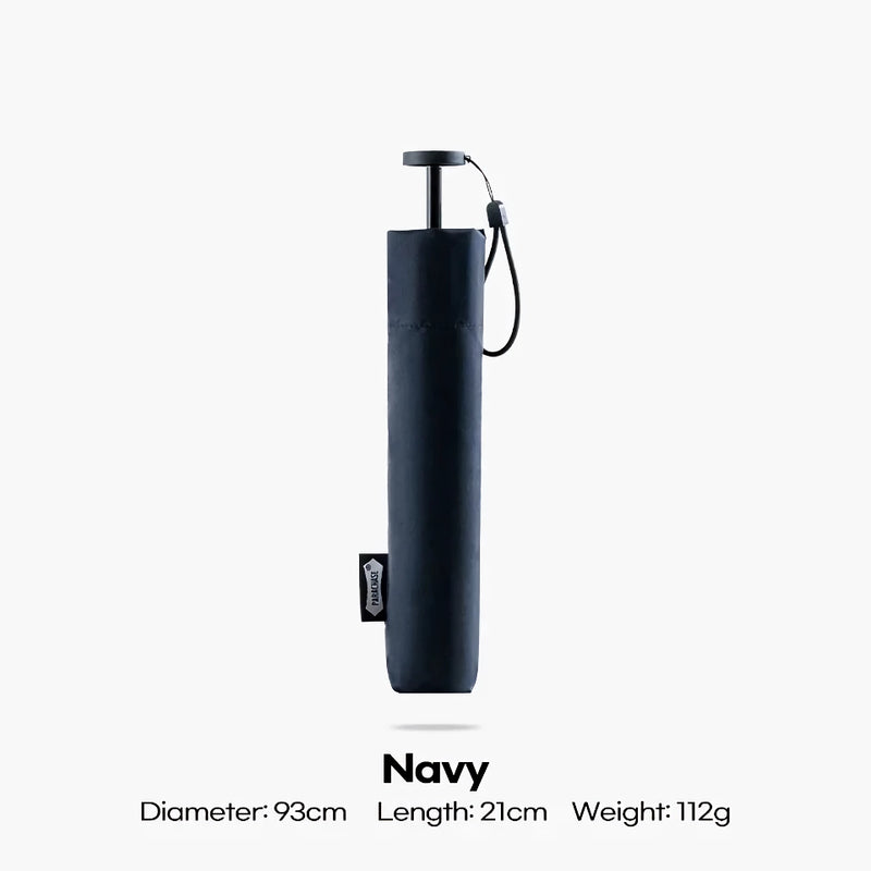 ultra-light folding travel umbrella, view 2 - MRSLM