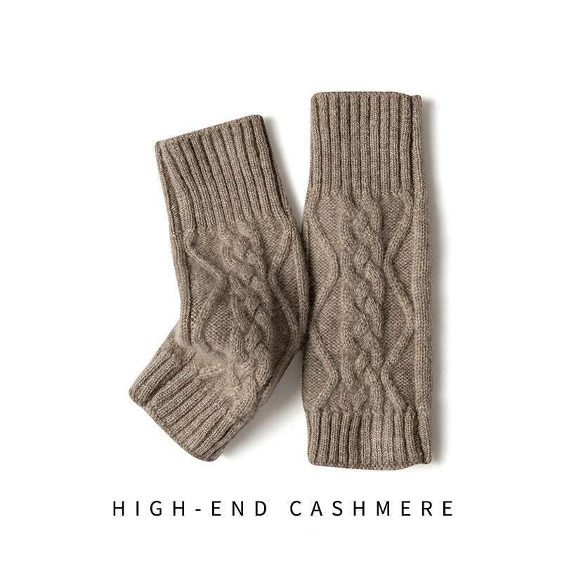 Soft knit fingerless gloves, view 6 - MRSLM
