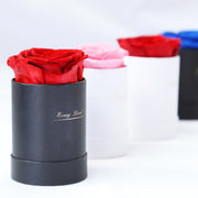 Rose gift with barrel box, view 2 - MRSLM
