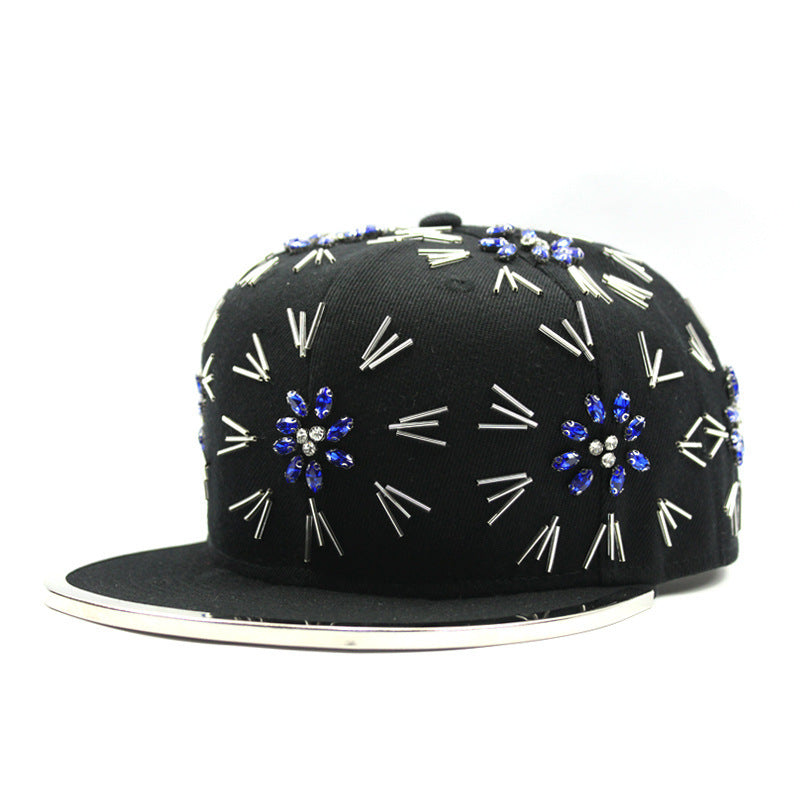 men's crystal peaked cap, view 10 - MRSLM