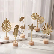 gold iron leaf decoration - MRSLM