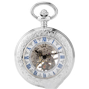 transparent mechanical pocket watch, view 4 - MRSLM