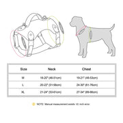 comfort fit pu leather dog harness, view 11 - MRSLM