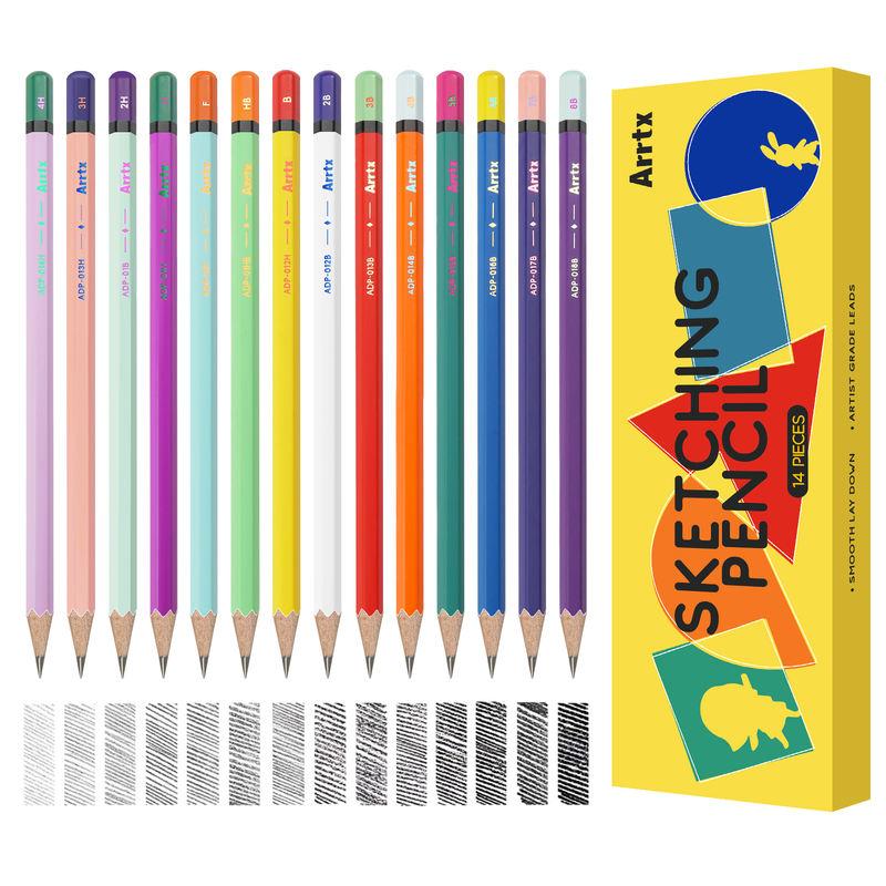 14-pack sketching pencil set - MRSLM