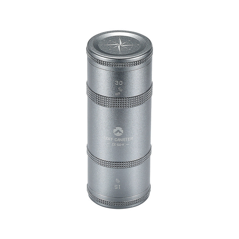 aluminum coffee canister, view 6 - MRSLM