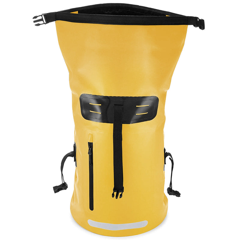 waterproof roll-top dry bag backpack, view 6 - MRSLM