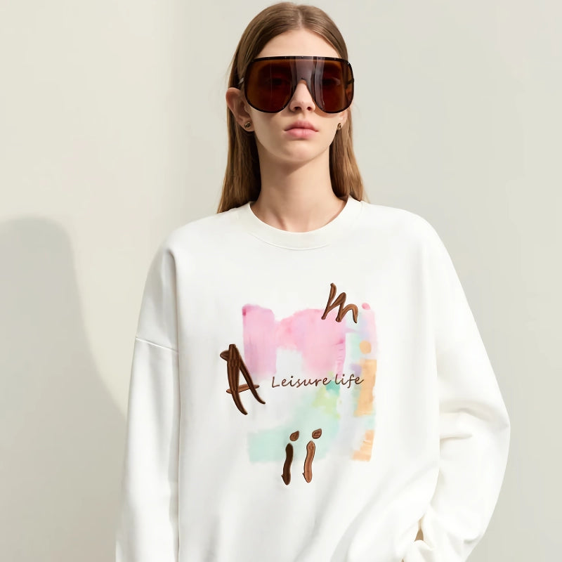 Women's college style sweatshirt - MRSLM