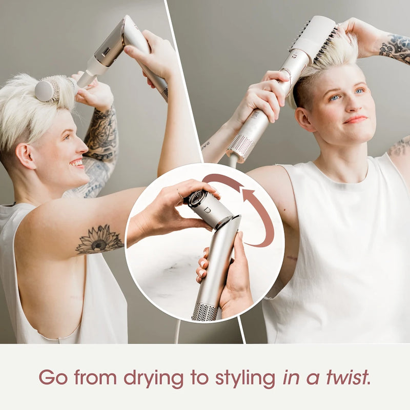 5-in-1 hair dryer comb, view 4 - MRSLM