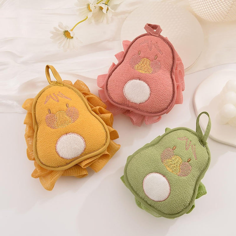 candy color foaming bath flower ball, view 7 - MRSLM
