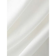 white square collar puff sleeve shirt, view 8 - MRSLM