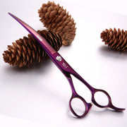 curved pet grooming scissors, view 6 - MRSLM