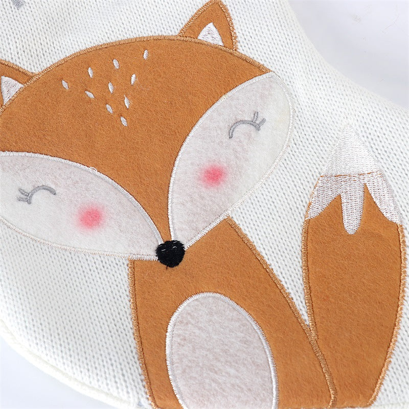 Fox Christmas stocking gift bag, view 3 - MRSLM