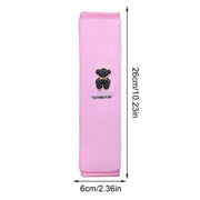 plush cartoon bear seat belt pad, view 11 - MRSLM